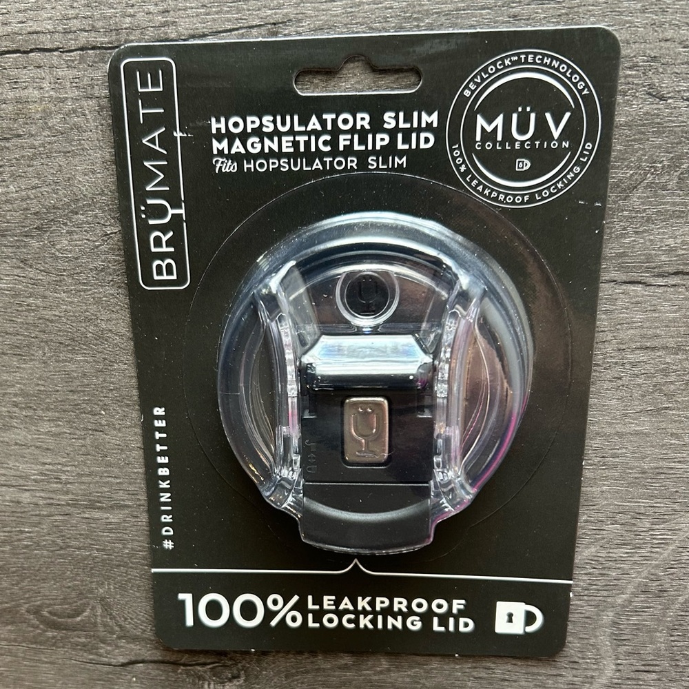 BrüMate slim bevlock lid